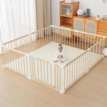 Cercadinho de bebê Smilebaby Cerca de madeira com porta grande