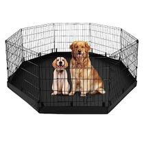 Cercadinho Dobrável para Cães PJYucien - 60cm com Almofada
