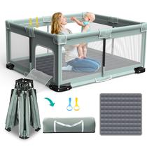Cercadinho dobrável Playard ICAREWAY 180x150 cm com tapete Cercadinho dobrável Playard ICAREWAY 180x150 cm com tapete