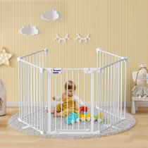 Cercadinho Extra Largo Kfvigoho (27,5-129cm) - Branco Cercadinho Extra Largo Kfvigoho (27,5-129cm) - Branco