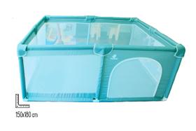 Cercadinho Infantil Baby Playpen 150x180 Azul Mastela