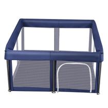 Cercadinho Infantil Compacto Dobrável Portátil 1.20x1.20cm Azul