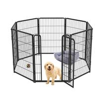 Cercadinho para cães de interior FXW Homeplus 8 painéis para cães de médio/grande porte