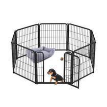 Cercadinho para Cães FXW Homeplus - 8 Painéis para Interior