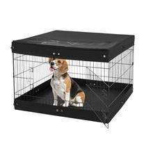 Cercadinho para cães VEVOR 4 painéis 60x90cm de metal interno/externo