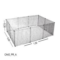 Cercadinho Para Tela Aramada - 1,80 x 0,60 x 1,20