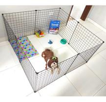 Cercadinho Pet 120x120x60 Cachorro Coelho Porquinho Tela