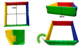 Cercadinho Piscina de Bolinhas 1,00M Infantil-Cercado Colorido de Plástico Crianças Todas Idades Meninos e Meninas Cercadinho Piscina de Bolinhas 1,00M Infantil-Cercado Colorido de Plástico Crianças Todas Idades Meninos e Meninas