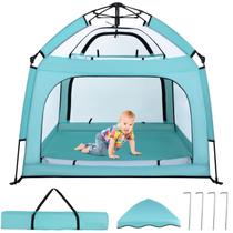 Cercadinho Playard Bend River Baby 120x120x99cm Canopy Net