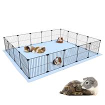 Cercado 120x150x30 Preto com Soft Macho Malha 2,5x15cm
