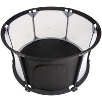 Cercado Bebê ICI Kiddo Preto Redondo Desmontável e Portátil