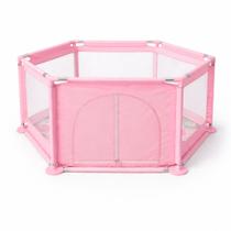 Cercado Bebê Rister Baby Grande Portátil Com Tapete Cercado Bebê Rister Baby Grande Portátil Com Tapete