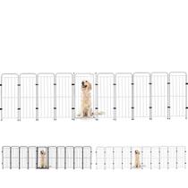 Cercado Caes Pet Cachorro 9 Módulos + Portão 98 cm Altura Cercado Caes Pet Cachorro 9 Módulos + Portão 98 cm Altura