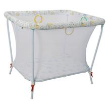 Cercado Cercadinho Chiqueirinho Berço Bebe Infantil Dobravel Desenho Divertido Educativo Até 30kg Little Baby Tubline + Mosquiteiro