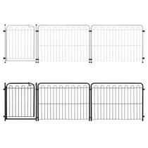 Cercado Grade c/ Portão Pet 2 Módulos P/ Isolamento e Proteção Cercado Grade c/ Portão Pet 2 Módulos P/ Isolamento e Proteção