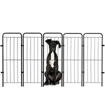 Cercado Grade Pet Dobrável Segurança Cão 181x98cm 5 Módulos Cercado Grade Pet Dobrável Segurança Cão 181x98cm 5 Módulos