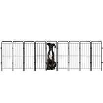 Cercado Grade Pet Dobrável Segurança Cão 323x98cm 9 Módulos Cercado Grade Pet Dobrável Segurança Cão 323x98cm 9 Módulos
