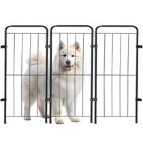 Cercado Grade Segurança Pet 3 Módulos 110x70cm Cães Cercado Grade Segurança Pet 3 Módulos 110x70cm Cães