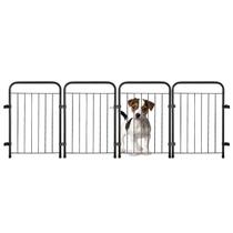 Cercado Grade Segurança Pet 4 Módulos 146x51cm Cães Cercado Grade Segurança Pet 4 Módulos 146x51cm Cães