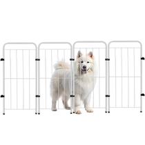Cercado Grade Segurança Pet 4 Módulos 146x70cm Cães Cercado Grade Segurança Pet 4 Módulos 146x70cm Cães