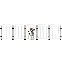 Cercado Grade Segurança Pet 5 Módulos 181x51cm Cães Cercado Grade Segurança Pet 5 Módulos 181x51cm Cães