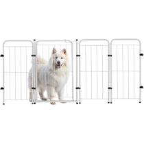 Cercado Grade Segurança Pet Portão 3 Módulos 153,5x70cm Cães Cercado Grade Segurança Pet Portão 3 Módulos 153,5x70cm Cães
