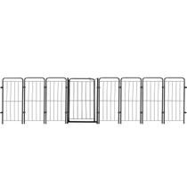 Cercado Grade Segurança Pet Portão 7 Módulos 295x70cm Cães Cercado Grade Segurança Pet Portão 7 Módulos 295x70cm Cães