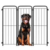 Cercado Grande Cachorro Caes Pet Grade 3 Modulos 98x111cm