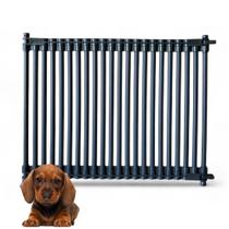 Cercado multiuso em pvc-kit 1 módulo 80 cm preto Cercado multiuso em pvc-kit 1 módulo 80 cm preto