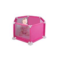 Cercado para Bebê Braskit - Rosa