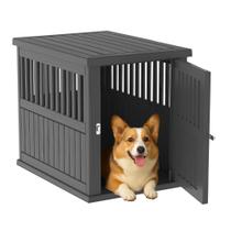 Cercado para Cães DRATO com Fechadura, Resina Resistente, 75 x 53 x 64 cm