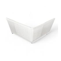 Cercado para Cães em PVC Branco 60 cm Duplo lado Alta resistência Cercado para Cães em PVC Branco 60 cm Duplo lado Alta resistência