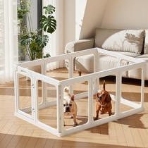 Cercado para cães Gardner Pet 127 x 85 x 61 cm em acrílico transparente Cercado para cães Gardner Pet 127 x 85 x 61 cm em acrílico transparente