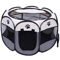 Cercado Pet Dobrável Portátil Casinha Cachorro Cão e Gatos Tamanho Extra Grande 110cm - Cinza Cercado Pet Dobrável Portátil Casinha Cachorro Cão e Gatos Tamanho Extra Grande 110cm - Cinza