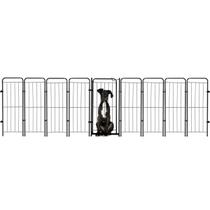 Cercado Pet Dobrável Segurança 344x98cm Portão 8 Módulos Cercado Pet Dobrável Segurança 344x98cm Portão 8 Módulos
