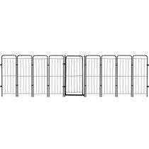 Cercado Pet Dobrável Segurança 344x98cm Portão 8 Módulos Cercado Pet Dobrável Segurança 344x98cm Portão 8 Módulos