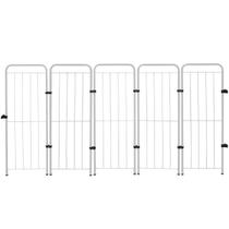 Cercado Pet Dobrável Segurança Cão 181x98cm 5 Módulos Cercado Pet Dobrável Segurança Cão 181x98cm 5 Módulos