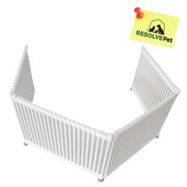 Cercado Pet em PVC - Kit 4 módulos com 40 cm de altura x 78 cm de comprimento cada módulo BRANCO Cercado Pet em PVC - Kit 4 módulos com 40 cm de altura x 78 cm de comprimento cada módulo BRANCO