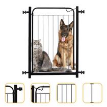 Cercado Pet Portão Portãozinho Proteção Segurança Grade Reforçado Cachorro Criança Cães Com Extensor 10cm