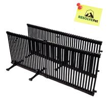Cercados Pet Jardim Em Pvc - Kit Com 4 Módulos 40cm X 107cm Cercados Pet Jardim Em Pvc - Kit Com 4 Módulos 40cm X 107cm