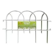 Cercas Kit 6 Decorativa Jardim Romana Branca Rende 2,60 mts