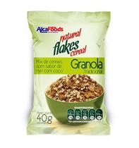 Cereal granola tradicional sachê 40g c/ 10 unidades