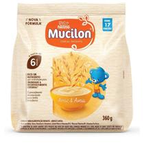 Cereal Infantil Mucilon Sabor Arroz e Aveia Nutritivo 360g
