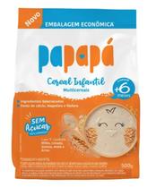 Cereal Infantil Multicereais Papapa Aveia Sachê 500g Cereal Infantil Multicereais Papapa Aveia Sachê 500g
