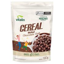 Cereal matinal chocolate ball sem glúten VITALIN 180g Cereal matinal chocolate ball sem glúten VITALIN 180g