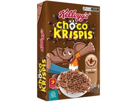 Cereal Matinal Infantil Chocolate Kelloggs - Choco Krispis 530g