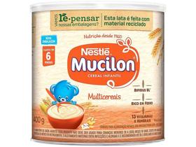 Cereal Matinal Infantil Mucilon Multicereais - 400g