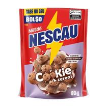 Cereal Matinal Nestlé Nescau Cookie Sachê 80g - Embalagem com 20 Unidades Cereal Matinal Nestlé Nescau Cookie Sachê 80g - Embalagem com 20 Unidades