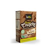 Cereal Matinal Orgânico Sem Glúten Cacau e Caramelo biO2 Vegan Crunchy 200g