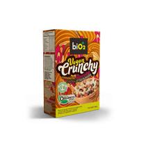 Cereal Matinal Orgânico Sem Glúten Cenoura, Beterraba, Cacau e Caramelo biO2 Vegan Crunchy 200g